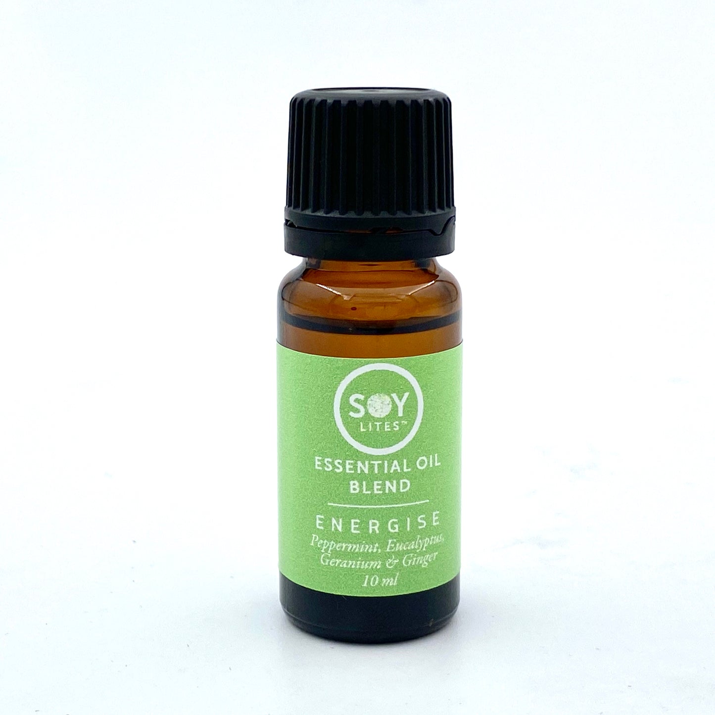 Aromatherapie olie, Energise; Spearmint, Peppermint, Eucalyptus, Geranium, Ginger. 10ml Pure essentiële olie
