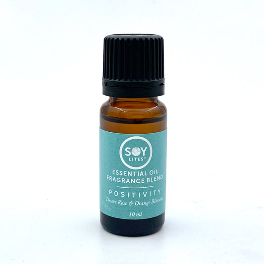 Aromatherapie olie, Positivity - Desert Rose, Orange Blossom. 10ml Pure essentiële olie